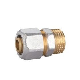 Kulcsos roppantógyűrűs csatlakozó 18x1/2"km