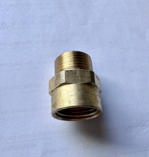 Feszmérőcsonk (réz)    B 1/2" / K M20x1,5