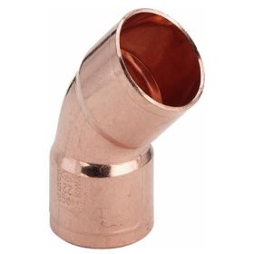 Vörösréz ív BB 22/45°