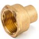 Vörösréz csatlakozó 22-1/2" BM
