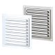 Szellőzőrács fém MVM125 125x125 fehér