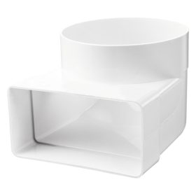 Műanyag 60/204 D100 90° rövidcsonk
