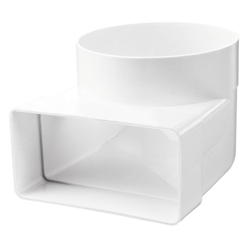 Műanyag 60/204 D100 90° rövidcsonk