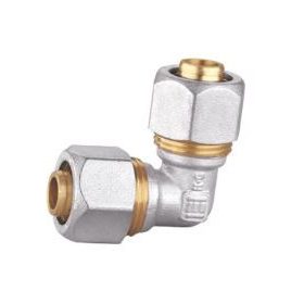 Kulcsos roppantógyűrűs könyök 16x16