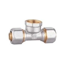 Kulcsos roppantógyűrűs T-idom bm 20-3/4"