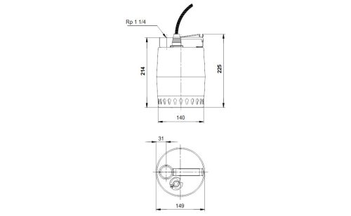 GRUNDFOS Unilift KP150 M1 (011H1300)