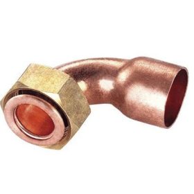 Vörösréz félhollander 18-1/2" könyök