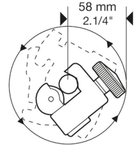 Rothenberger MINIMAX Csőlevágó, 3-28 mm