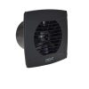 CATA UC-10 STD Szellőztető ventilátor fekete beépített visszacsapóval 