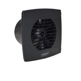   CATA UC-10 Timer Szellőztető ventilátor fekete beépített visszacsapóval időzíthető funkcióval