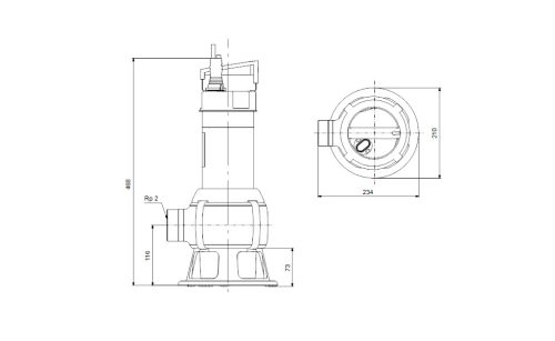 GRUNDFOS Unilift AP50B.50.08.A1 (96004586)