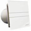 CATA E-120 G Szellőztető ventilátor fehér üveg előlapos