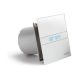 CATA E-120 GTH Szellőztető ventilátor pára és időzíthető funkcióval üveg előlapos
