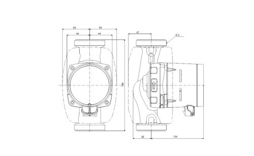 GRUNDFOS ALPHA1 32-80 180 (99199597)