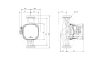 GRUNDFOS ALPHA2 GO 25-90 180 fűtési keringető szivattyú (93074208)