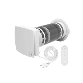   HOLTOP AIRWOODS AV-TTW6-W 150 egyhelyiséges hővisszanyerős szellőztető, automata zsaluzattal és WiFi-kapcsolattal