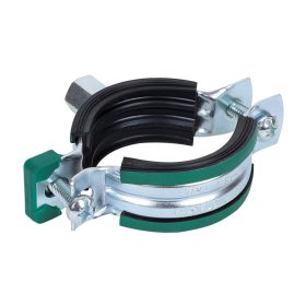 Csőbilincs M8/M10 gumírozott 133-140mm