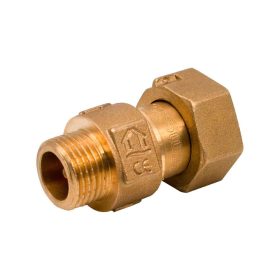   Vízmérő csatlakozó hollander visszacsapó szeleppel 1/2" - 3/4"