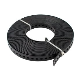  Ermetiq műanyag bevonatú perforált szerelőszalag 20x0.7mm / 10 M