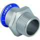 Geberit inox press 28-3/4"KM