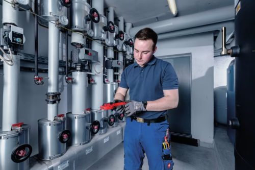 Rothenberger ROCUT 42 TC műanyagcsővágó olló