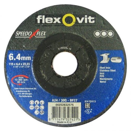 Flexmann tisztítókorong   125x6,4 SPE